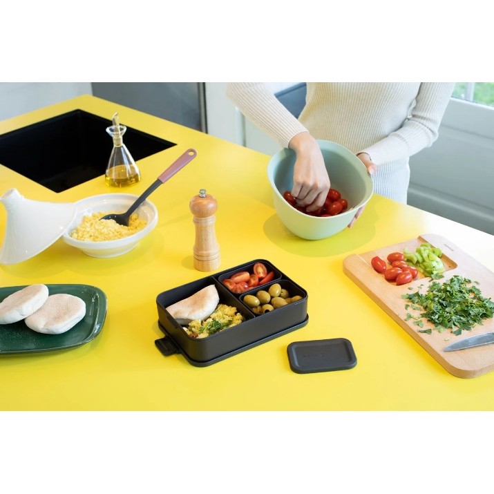 Пищевой контейнер Brabantia Make&Take Dark grey