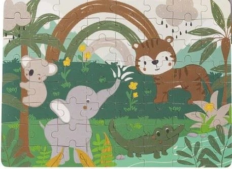 Пазл Premaman Little Savanna 64pcs (PJQPNW-CCC-UNQ)