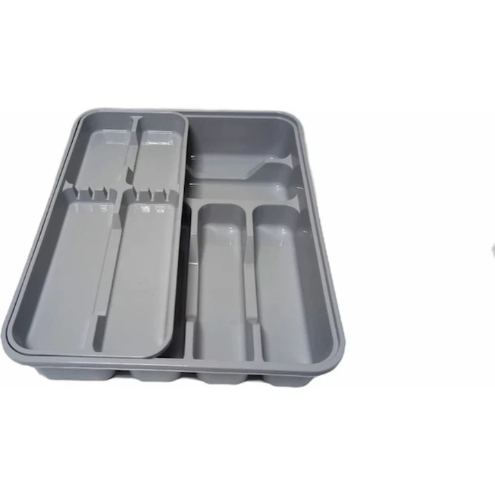 Лоток для столовых приборов Dunya Plastic Grey 14004