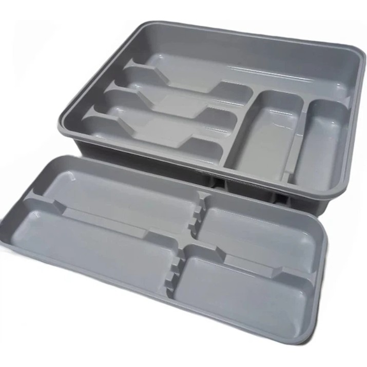 Лоток для столовых приборов Dunya Plastic Grey 14004