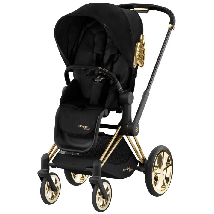 Коляска Cybex Priam JS RBAS Wings Black (521002711)