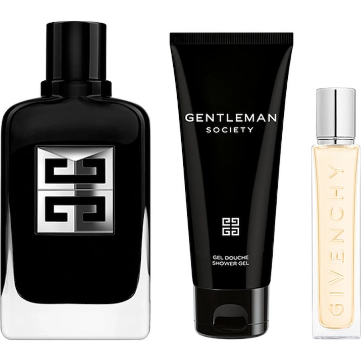 Парфюмерный набор для него Givenchy Gentleman Society Ambree EDP 100ml + EDP 12.5ml + Shower Gel 75ml