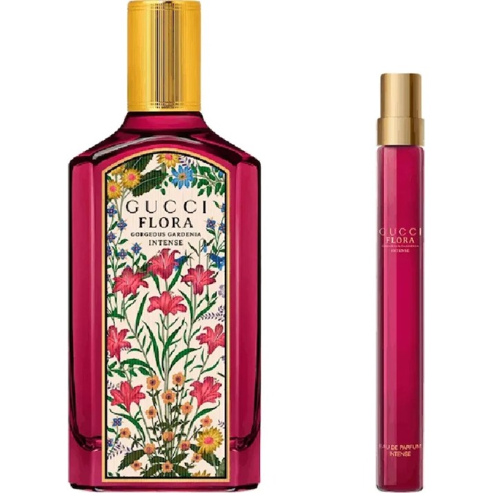 Set de parfumuri pentru ea Gucci Flora Gorgeous Gardenia Intense EDP 50ml + EDP 10ml