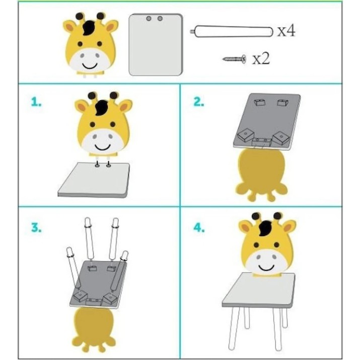 Детский стульчик U-Grow Giraffe (UG-CHAIR-GF)
