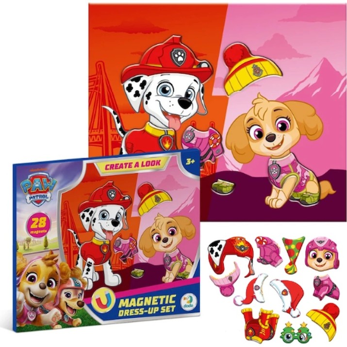 Joc educativ de masa Dodo Magnetic Dress-Up Set (200699)