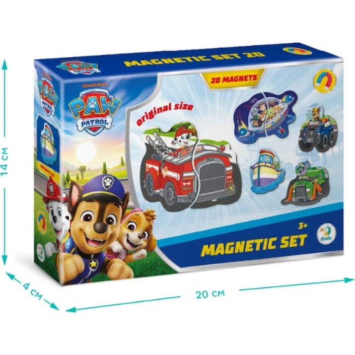 Joc educativ de masa Dodo Paw Patrol 20pcs (200667)