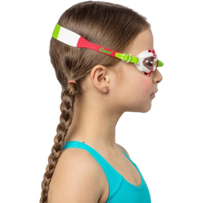 Очки для плавания Cressi Seahorse Green/White/Red (XDE029038)
