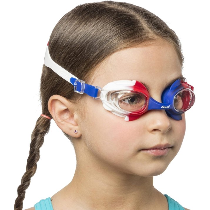 Ochelari înot Cressi Seahorse Kid Blue/White/Red (XDE022038)