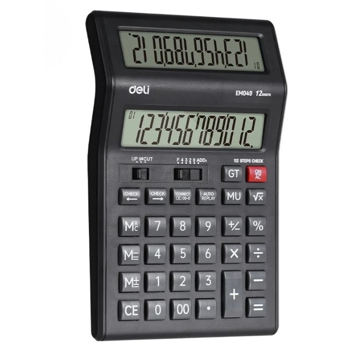 Calculator de birou Deli M049 Black