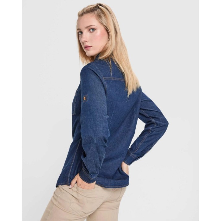 Женская рубашка Roly Lujan 6707 Denim, s.XL