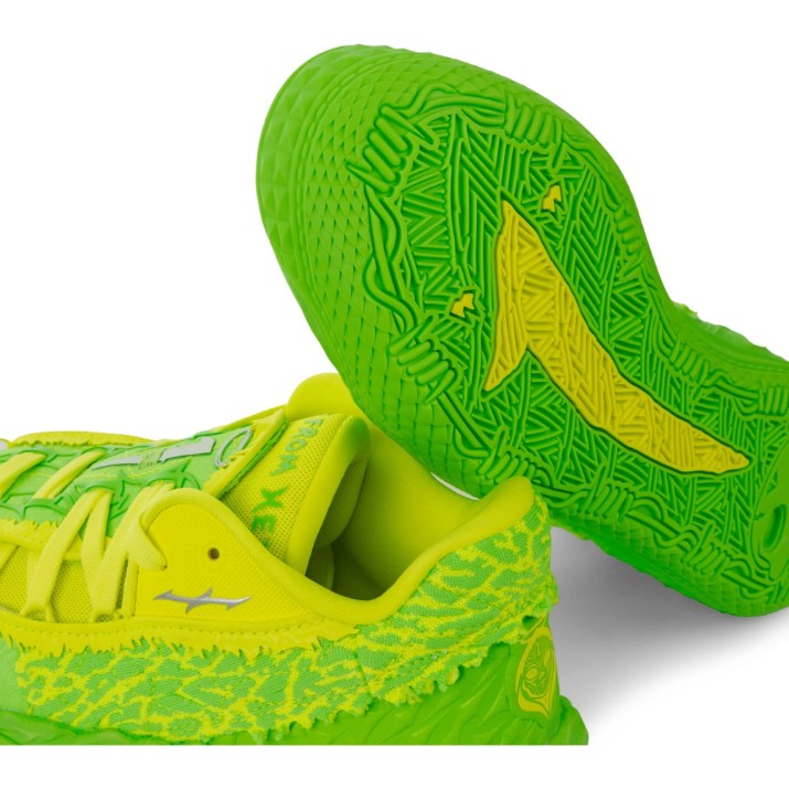 Adidași pentru bărbați Puma Mb.05 Lo Launch Fluro Green Pes/Fluro Yellow Pes, s.40