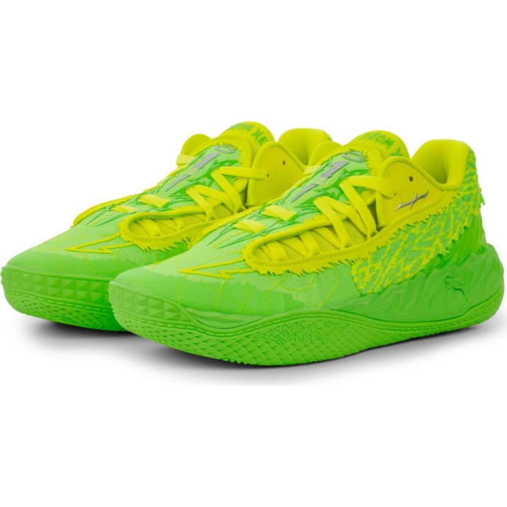 Adidași pentru bărbați Puma Mb.05 Lo Launch Fluro Green Pes/Fluro Yellow Pes, s.44