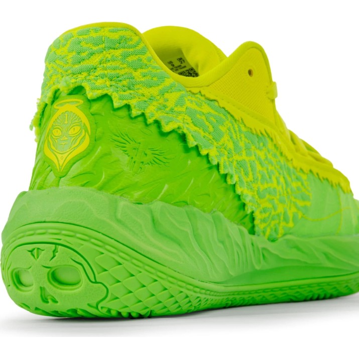 Adidași pentru bărbați Puma Mb.05 Lo Launch Fluro Green Pes/Fluro Yellow Pes, s.47