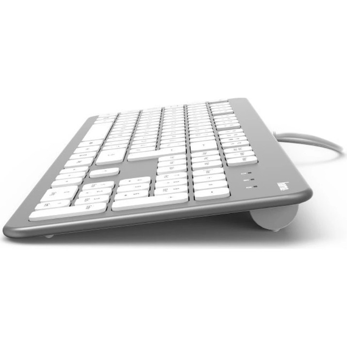 Клавиатура Hama KC-700 Silver/White (R1182651)