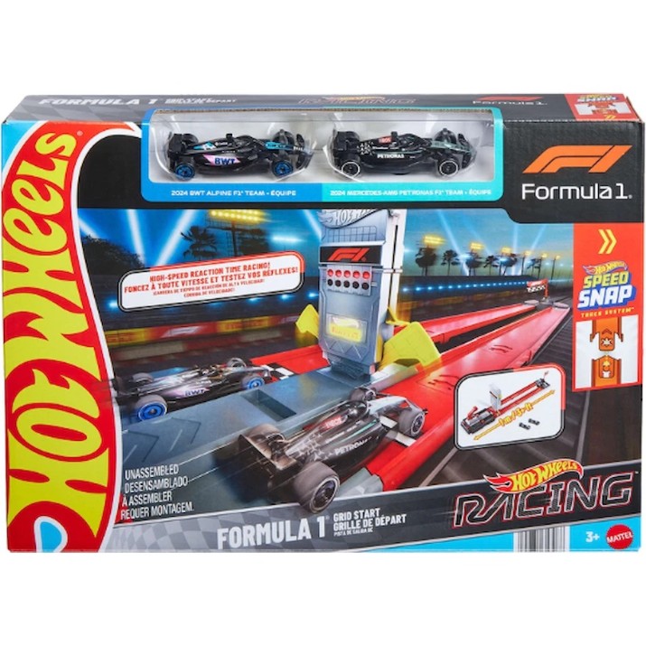 Детская игровая дорога Hot Wheels Formula 1 Grid Start (JKM88)