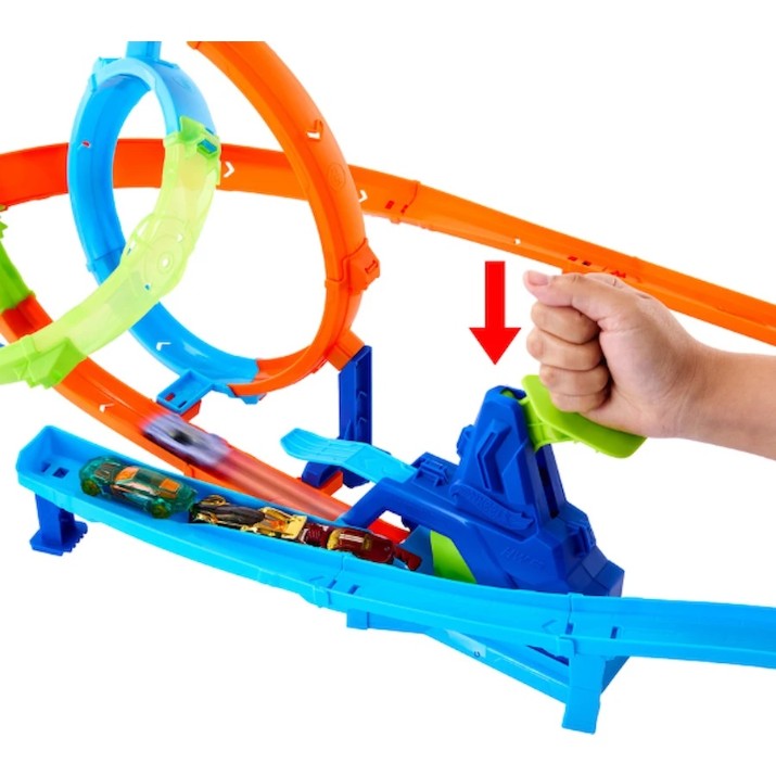 Детская игровая дорога Hot Wheels Rapid Launch Cyclone (JHK73)