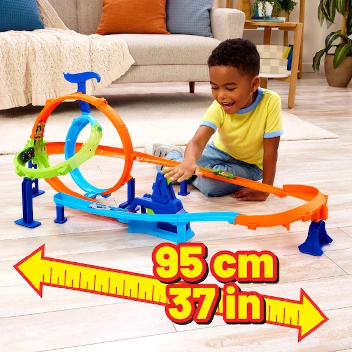 Детская игровая дорога Hot Wheels Rapid Launch Cyclone (JHK73)