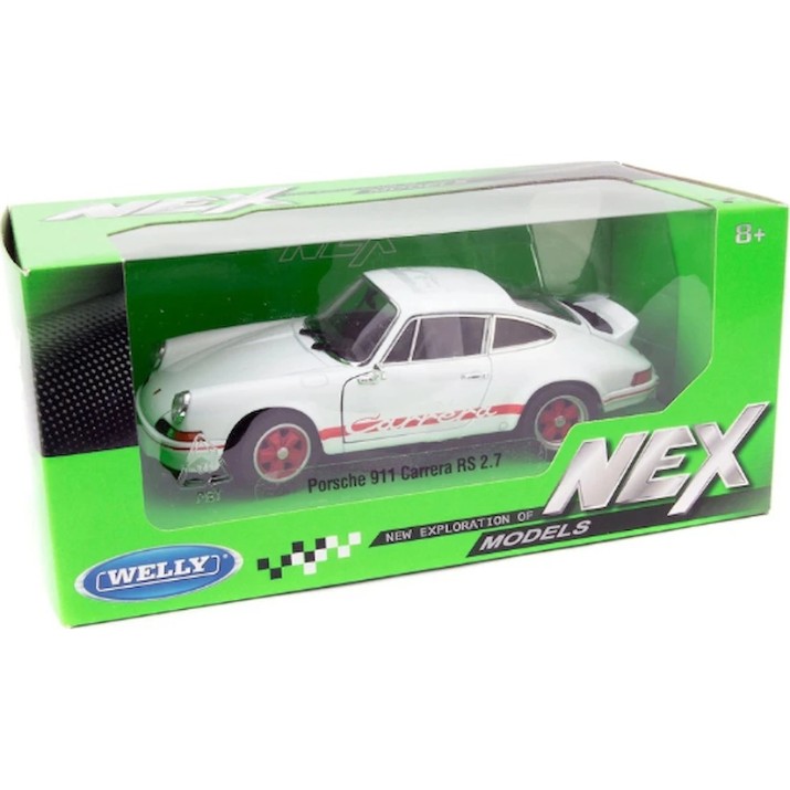 Машина Welly Porsche 911 Carrera RS 1:24 White (24086W)