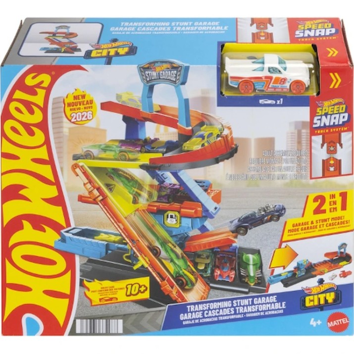 Детская игровая дорога Hot Wheels Transforming Stunt Garage (JHL94)