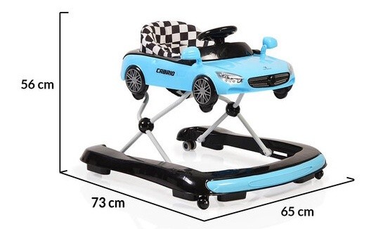 Premergător Moni Walker 2in1 Cabrio Blue