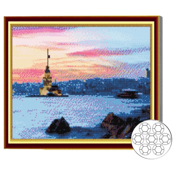 Алмазная мозаика Art Gallery Premium Bosphorus 40x50cm (GA85836)