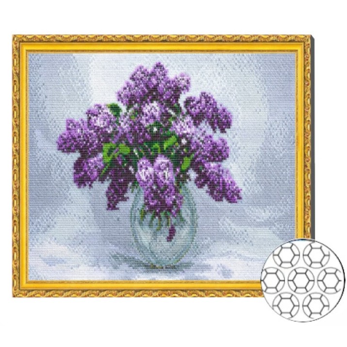 Алмазная мозаика Art Gallery Premium Lilac 30x40cm (GB80077)