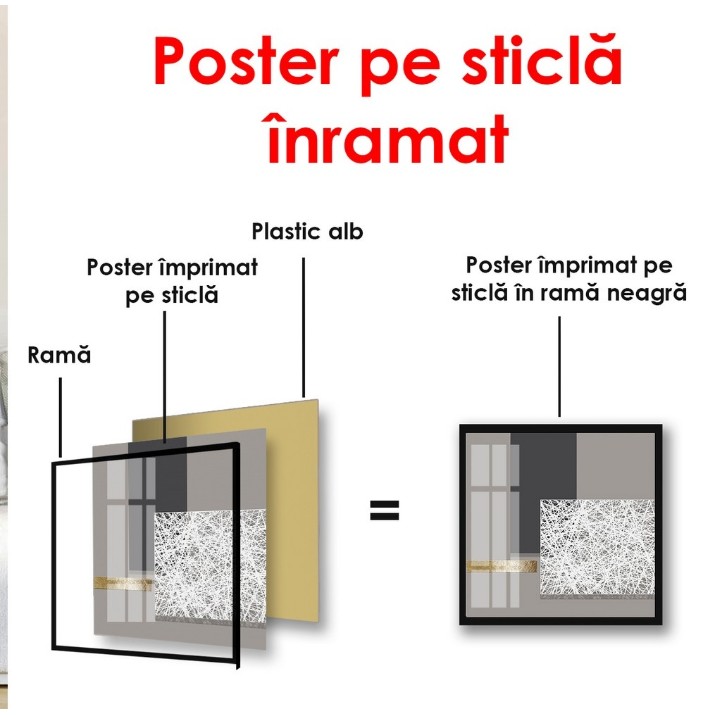 Pictură ArtShop Geometric Chaos 100x100cm (PA140)