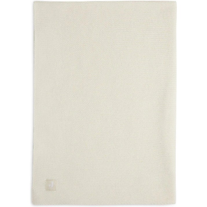 Plapumă pentru bebeluși Jollein Basic Knit 100x150cm Ivory (516-522-67031)