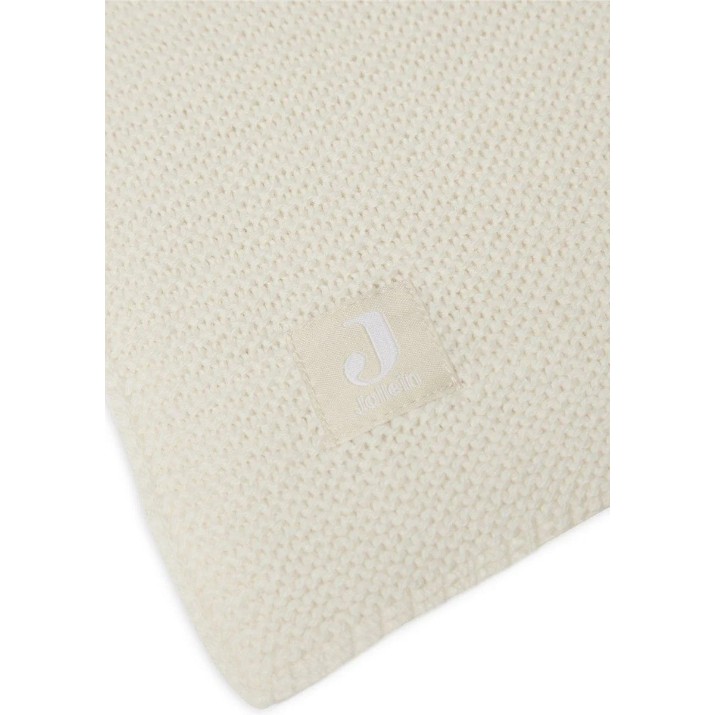 Plapumă pentru bebeluși Jollein Basic Knit 100x150cm Ivory (516-522-67031)