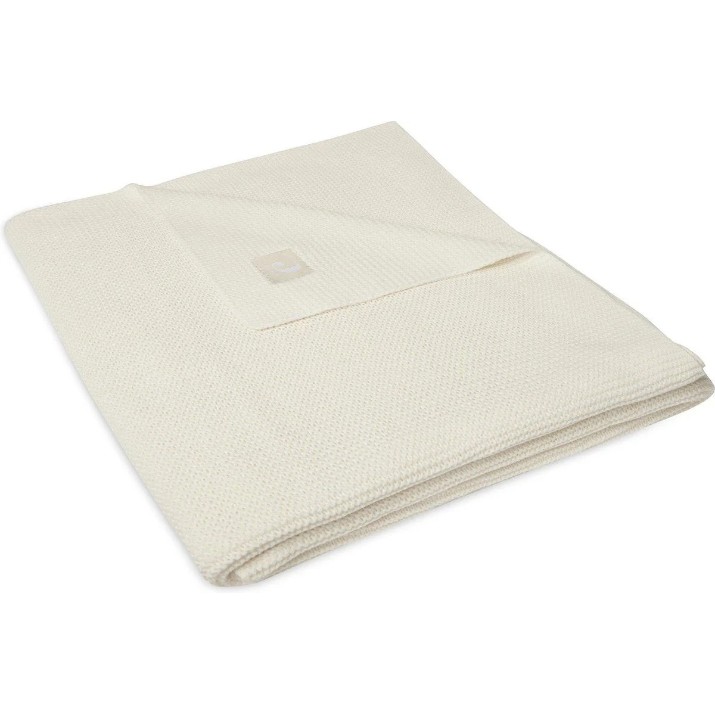 Одеяло для малышей Jollein Basic Knit 100x150cm Ivory (516-522-67031)