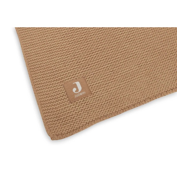 Одеяло для малышей Jollein Basic Knit 75x100cm Biscuit (516-511-66072)