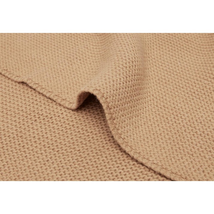 Одеяло для малышей Jollein Basic Knit 75x100cm Biscuit (516-511-66072)
