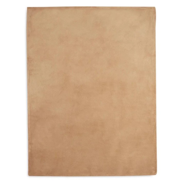 Одеяло для малышей Jollein Basic Knit 75x100cm Biscuit/Fleece (517-511-66072)