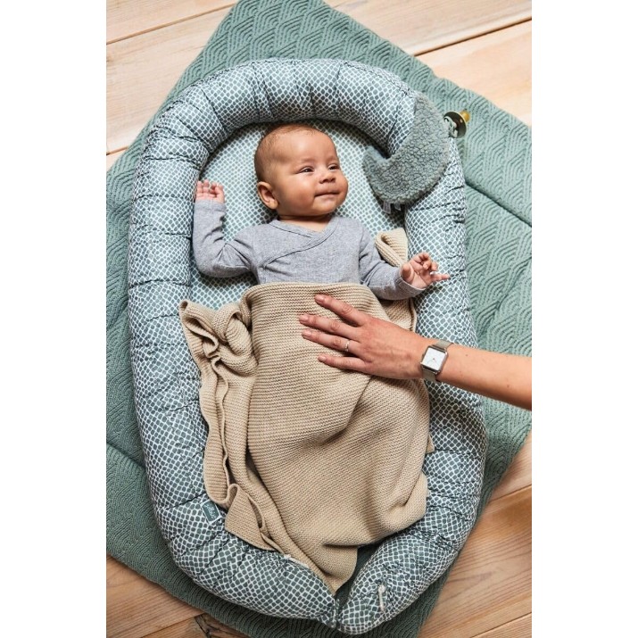 Plapumă pentru bebeluși Jollein Basic Knit 75x100cm Nougat (516-511-65360)