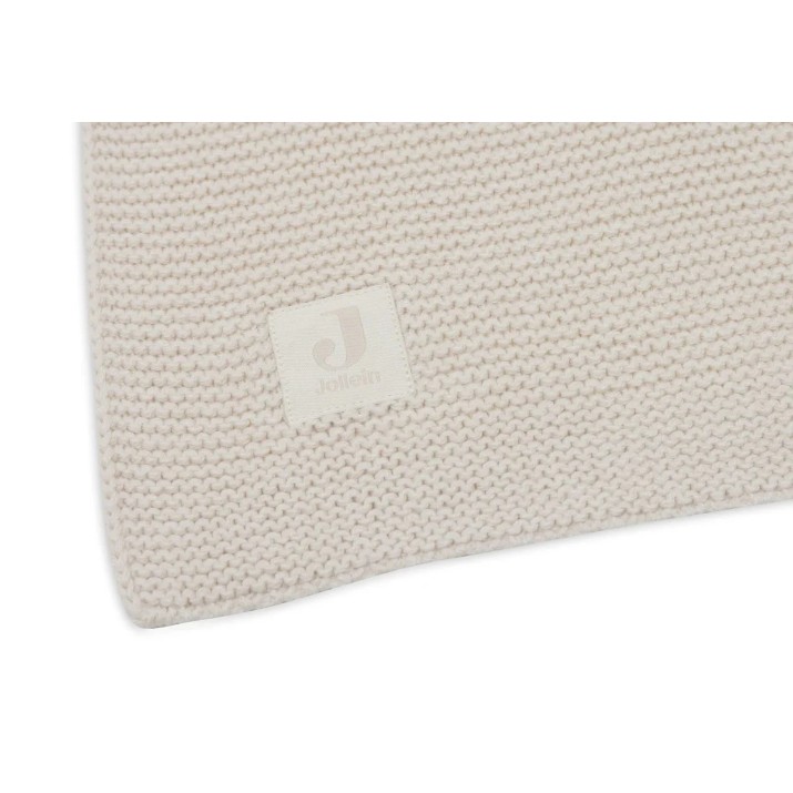 Одеяло для малышей Jollein Basic Knit 75x100cm Oatmeal (516-511-68120)