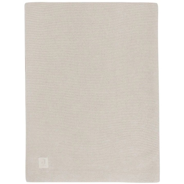 Plapumă pentru bebeluși Jollein Basic Knit 75x100cm Oatmeal (516-511-68120)