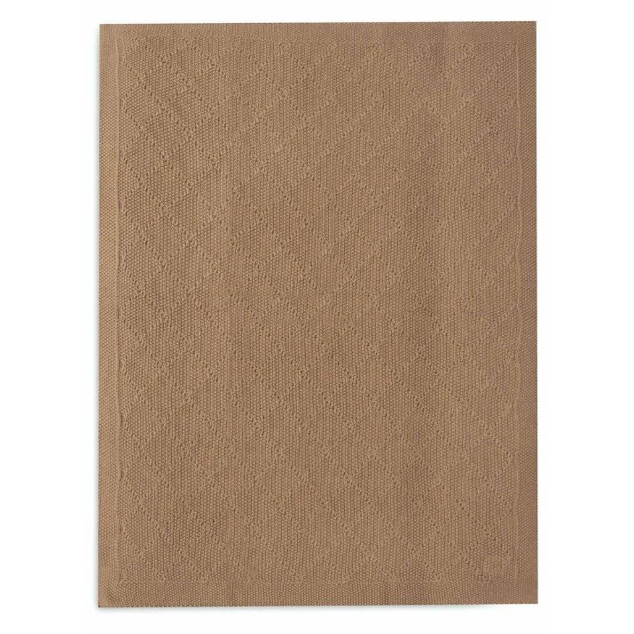 Plapumă pentru bebeluși Jollein Check Knit 75x100cm Biscuit (516-511-68039)