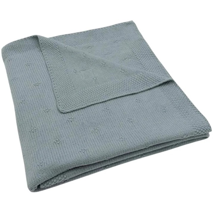 Одеяло для малышей Jollein Cosy Knit 100x150cm Sea Green (516-522-68032)