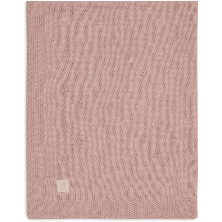 Plapumă pentru bebeluși Jollein Cosy Knit 100x150cm Wild Rose (516-522-68031)