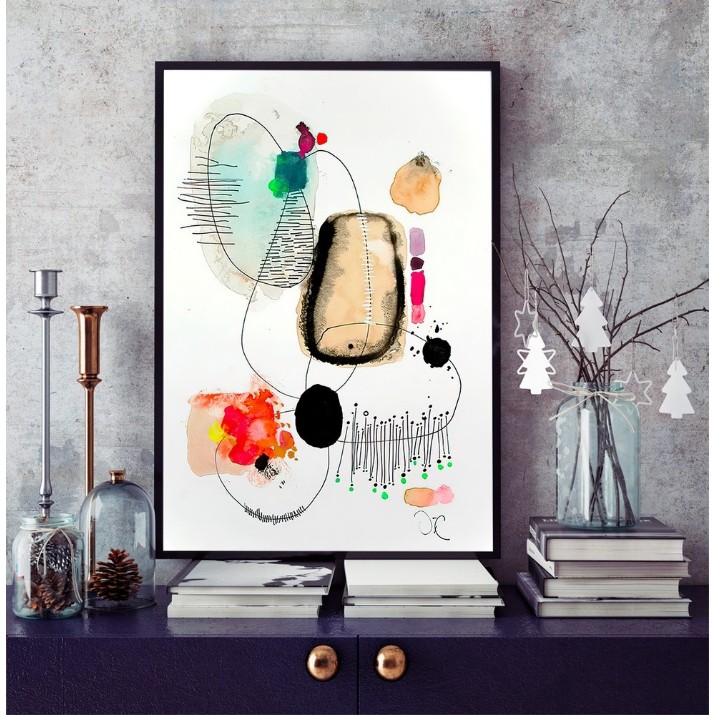 Картина ArtShop Modern Doodles 60x90cm (PA170-LL)