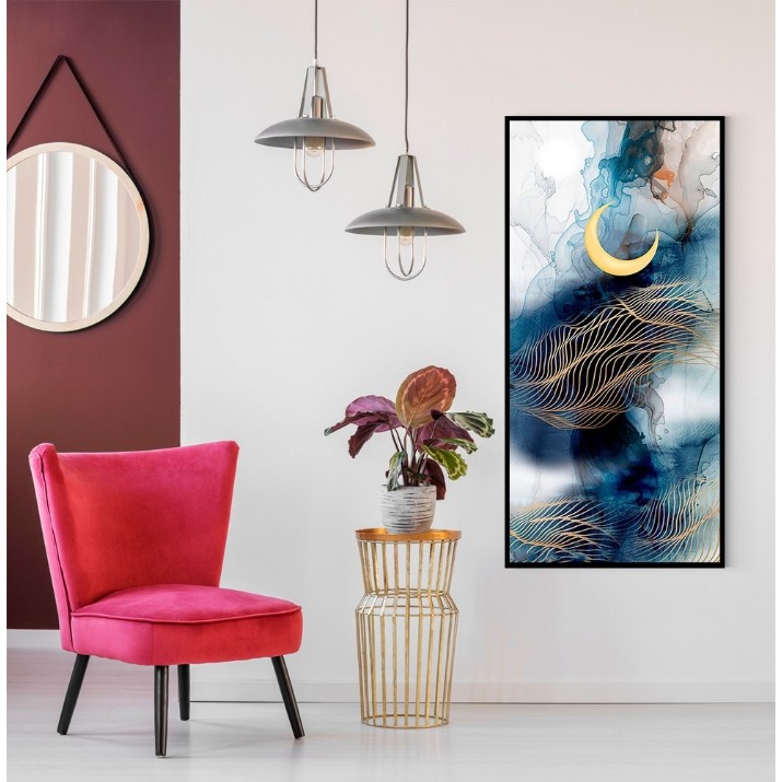 Картина ArtShop Moon On An Abstract Background 45x90cm (PA115-LL)