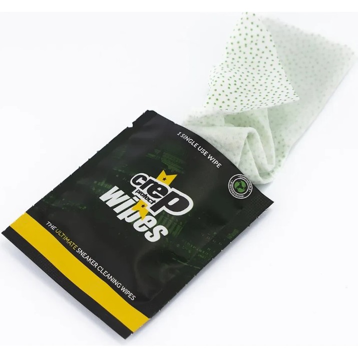 Șervețele pentru încălțăminte Crep Wipes: Biodegradab Le (12 Pack) White