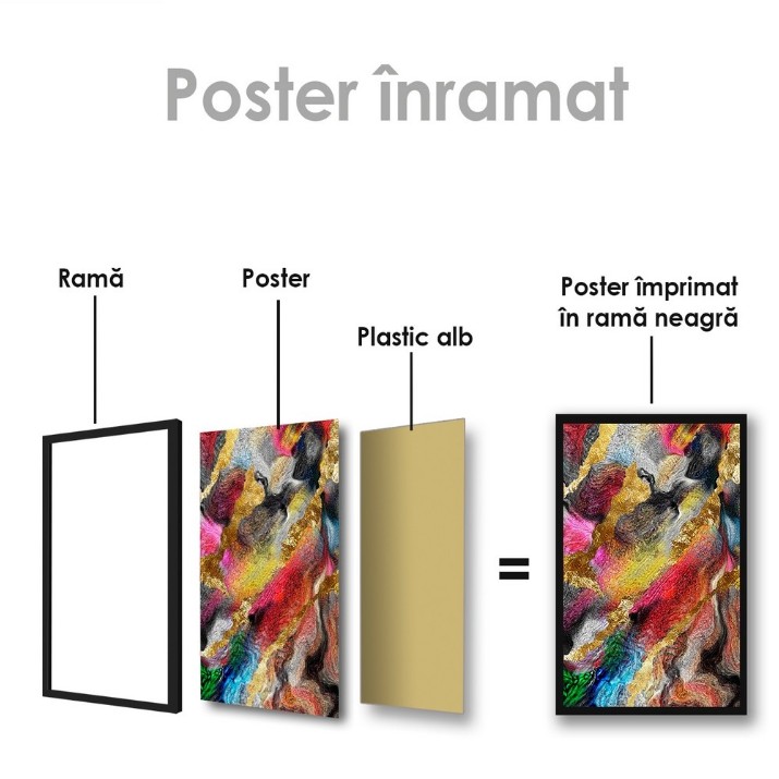 Pictură ArtShop Multicolored Abstraction 30x45cm (PA82-LL)