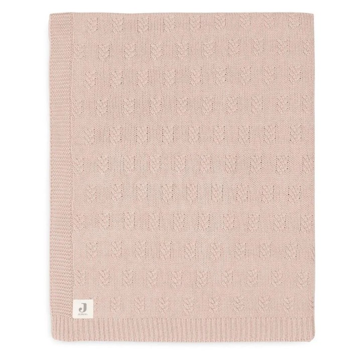 Одеяло для малышей Jollein Grain Knit 75x100cm Wild Rose (516-511-67065)