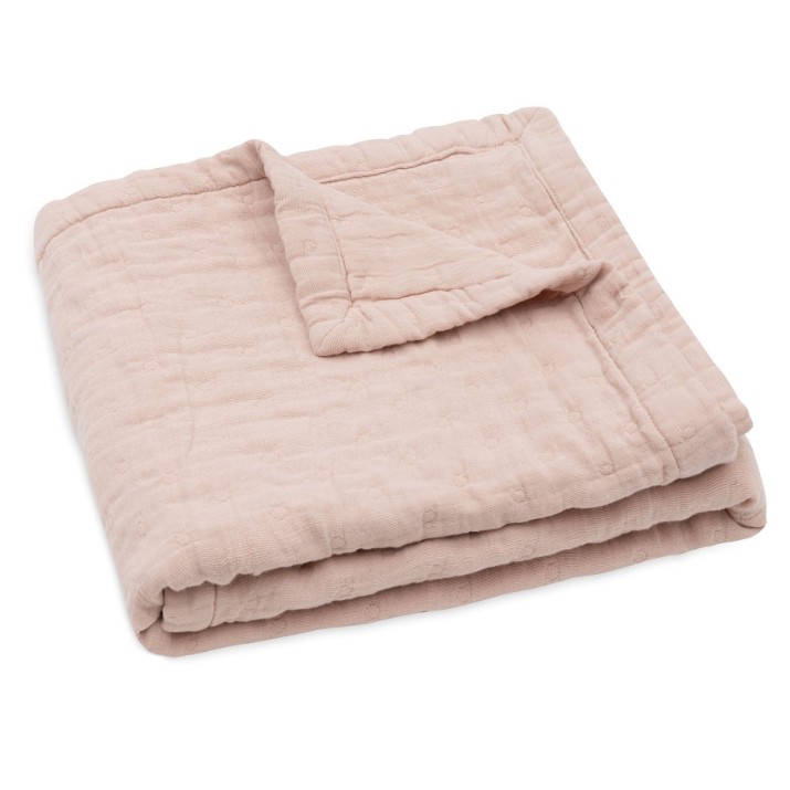 Одеяло для малышей Jollein Jacquard 75x100cmWild Rose (521-511-68082)