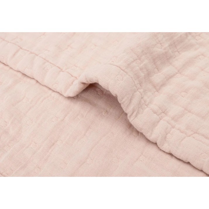 Одеяло для малышей Jollein Jacquard 75x100cmWild Rose (521-511-68082)