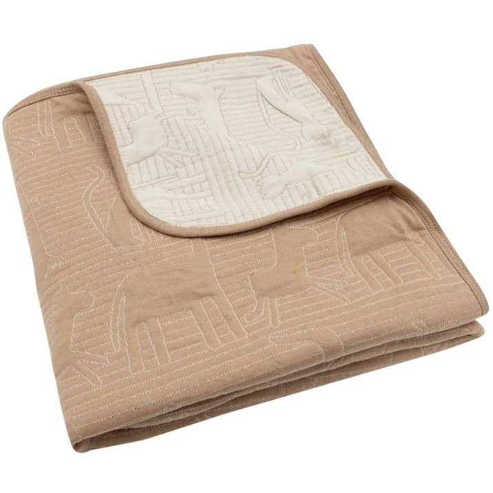 Одеяло для малышей Jollein Jungle Jambo 75x100cm Biscuit/Oatmeal (516-511-68037)