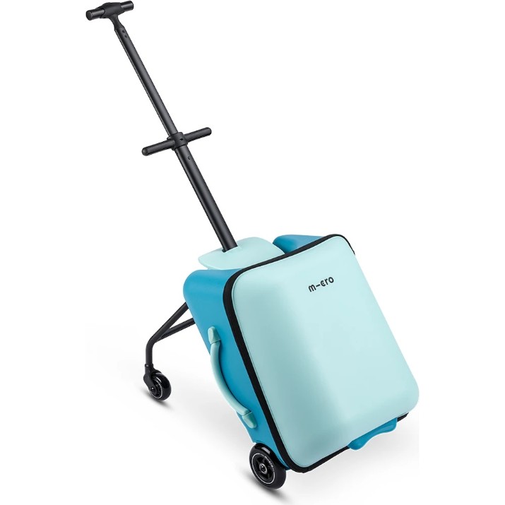 Geanta-carucior Micro Ride On Luggage Eazy Allrounder Blue (ML00410