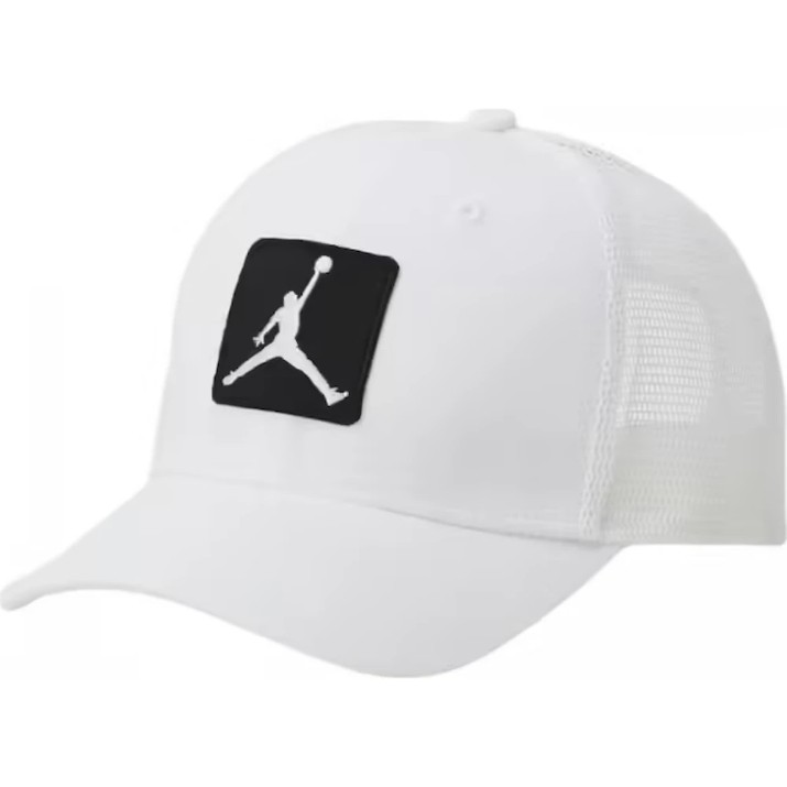 Бейсболка Nike Jordan Rise Structured White/Black, s.M/L