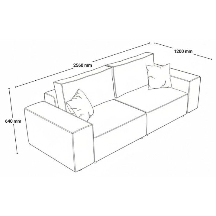 Диван Mobilier Fresh.14
